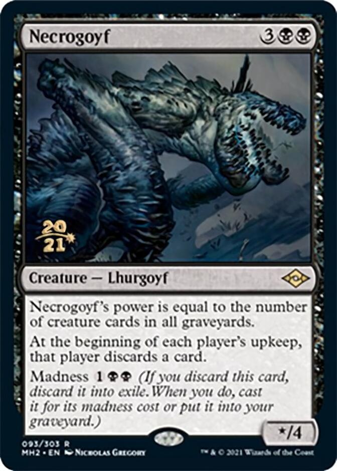 Necrogoyf [Modern Horizons 2 Prerelease Promos] | Good Games Cannington