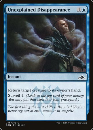 Unexplained Disappearance [Guilds of Ravnica] | Good Games Cannington