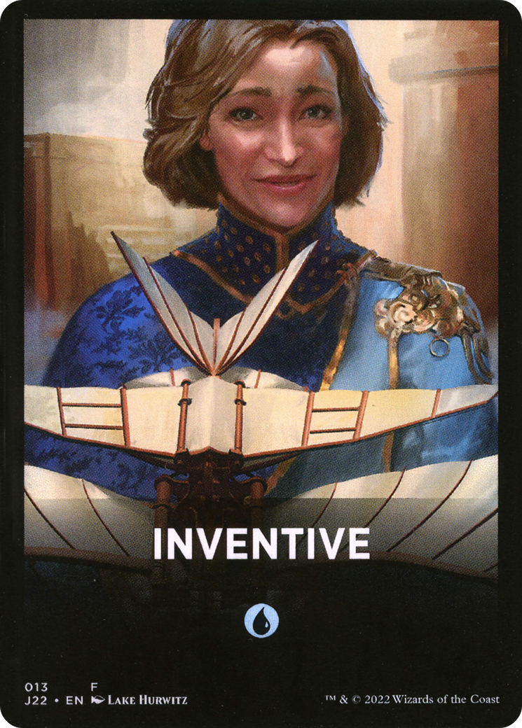 Inventive Theme Card [Jumpstart 2022 Front Cards] | Good Games Cannington