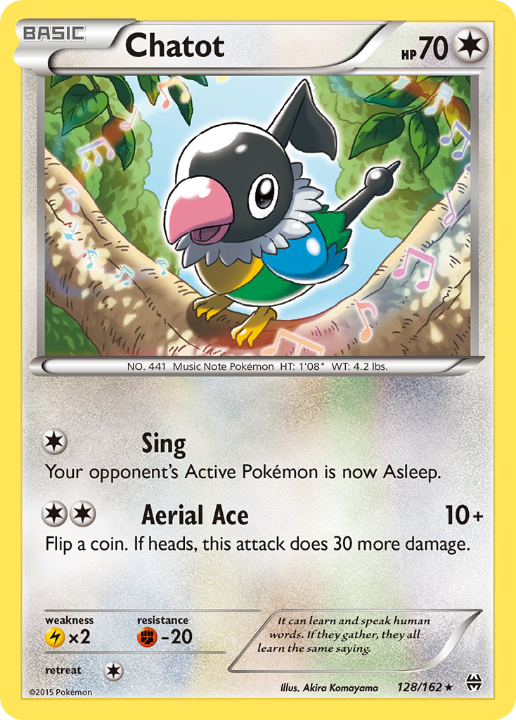Chatot (128/162) [XY: BREAKthrough] | Good Games Cannington