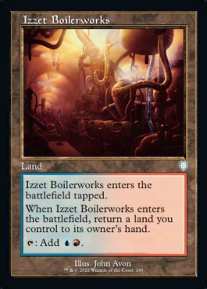 Izzet Boilerworks (Retro) [The Brothers' War Commander] | Good Games Cannington