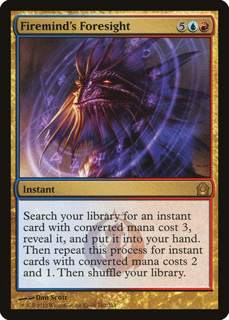 Firemind's Foresight [Return to Ravnica] | Good Games Cannington