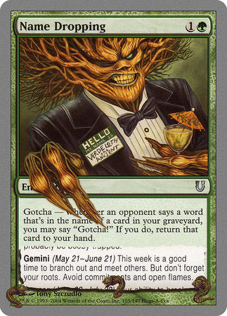 Name Dropping [Unhinged] | Good Games Cannington