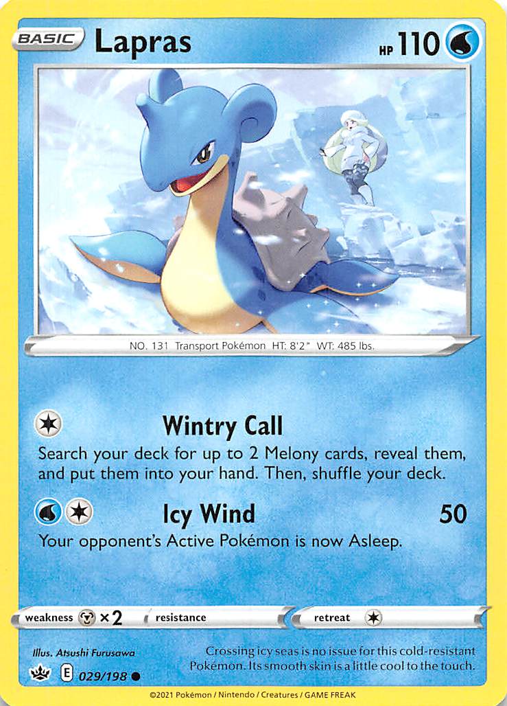 Lapras (029/198) [Sword & Shield: Chilling Reign] | Good Games Cannington