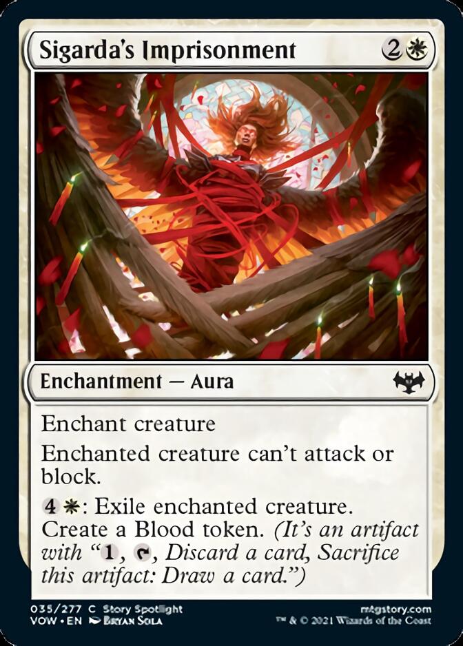 Sigarda's Imprisonment [Innistrad: Crimson Vow] | Good Games Cannington
