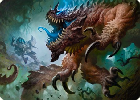 Basilisk Art Card [Dungeons & Dragons: Adventures in the Forgotten Realms Art Series] | Good Games Cannington
