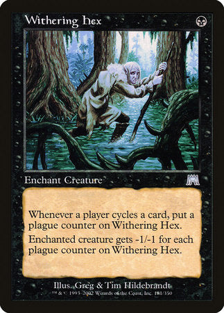 Withering Hex [Onslaught] | Good Games Cannington