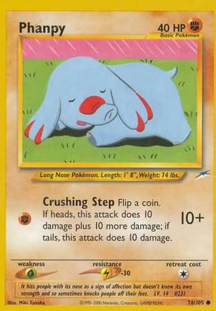 Phanpy (76/105) [Neo Destiny Unlimited] | Good Games Cannington