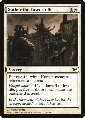 Gather the Townsfolk [Dark Ascension] | Good Games Cannington