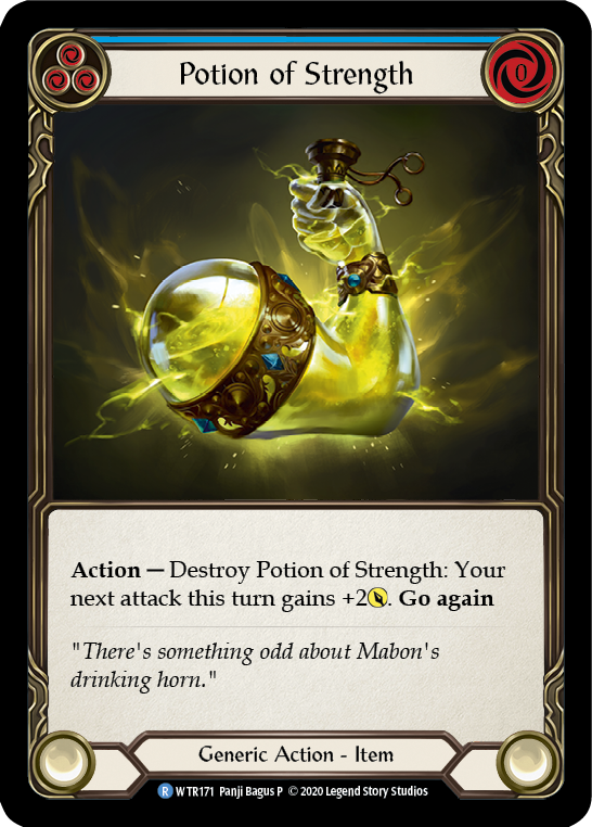 Potion of Strength [U-WTR171] (Welcome to Rathe Unlimited)  Unlimited Rainbow Foil | Good Games Cannington
