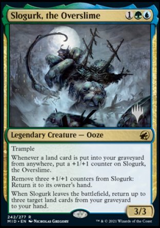 Slogurk, the Overslime (Promo Pack) [Innistrad: Midnight Hunt Promos] | Good Games Cannington