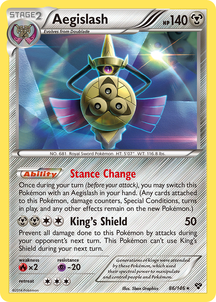 Aegislash (86/146) [XY: Base Set] | Good Games Cannington