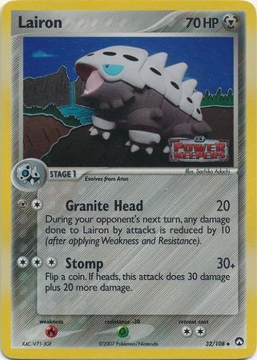 Lairon (32/108) (Stamped) [EX: Power Keepers] | Good Games Cannington