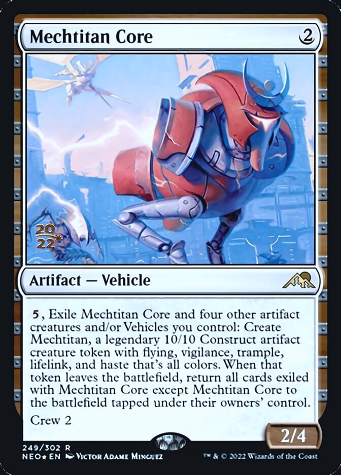 Mechtitan Core [Kamigawa: Neon Dynasty Prerelease Promos] | Good Games Cannington