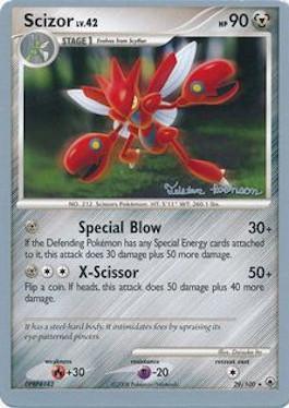 Scizor LV.42 (29/100) (Intimidation - Tristan Robinson) [World Championships 2008] | Good Games Cannington