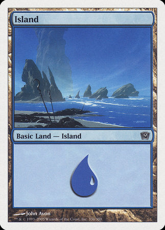 Island (336) [Ninth Edition] | Good Games Cannington