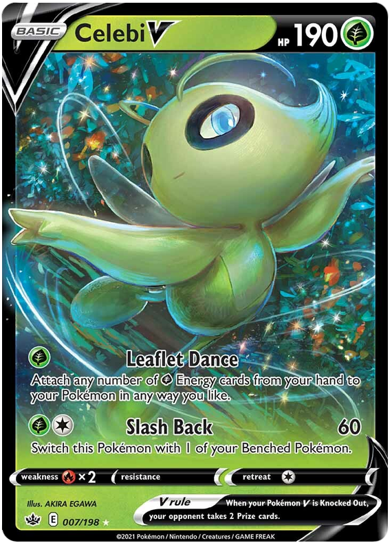 Celebi V (007/198) [Sword & Shield: Chilling Reign] | Good Games Cannington