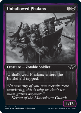 Unhallowed Phalanx [Innistrad: Double Feature] | Good Games Cannington