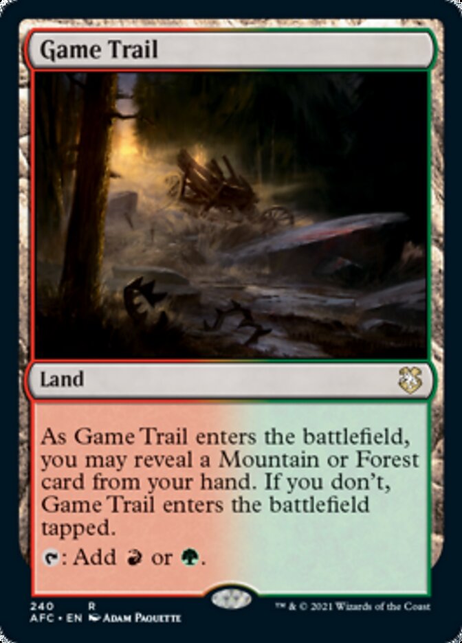 Game Trail [Dungeons & Dragons: Adventures in the Forgotten Realms Commander] | Good Games Cannington