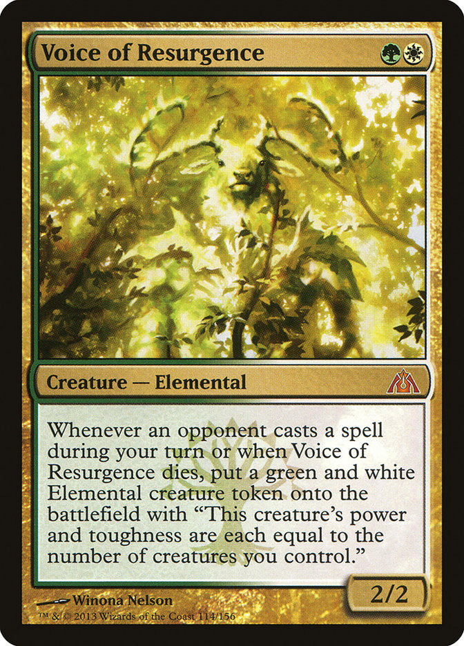 Voice of Resurgence [Dragon's Maze] | Good Games Cannington