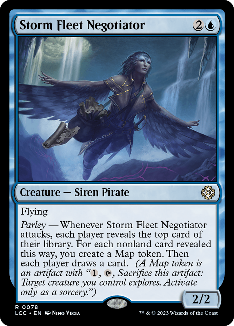 Storm Fleet Negotiator [The Lost Caverns of Ixalan Commander] | Good Games Cannington