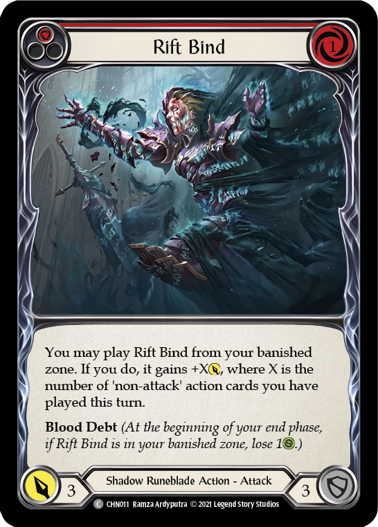 Rift Bind (Red) [CHN011] (Monarch Chane Blitz Deck) | Good Games Cannington