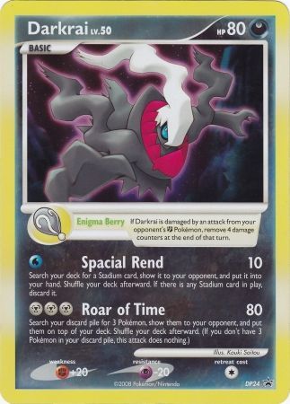 Darkrai (DP24) (Jumbo Card) [Diamond & Pearl: Black Star Promos] | Good Games Cannington