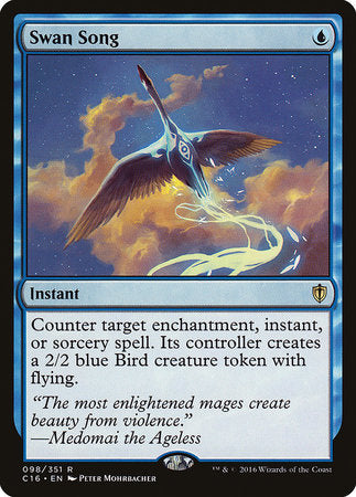 Swan Song [Commander 2016] | Good Games Cannington
