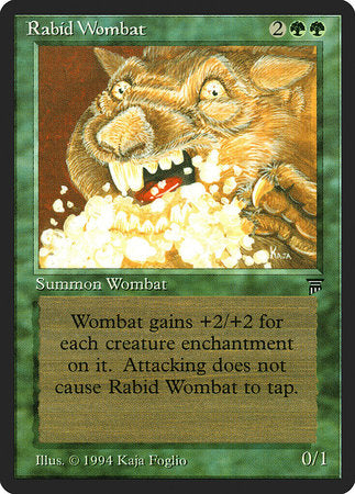 Rabid Wombat [Legends] | Good Games Cannington