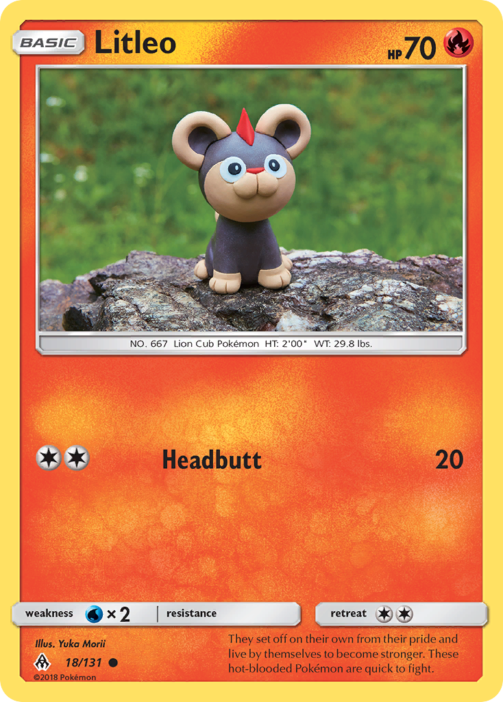 Litleo (18/131) [Sun & Moon: Forbidden Light] | Good Games Cannington