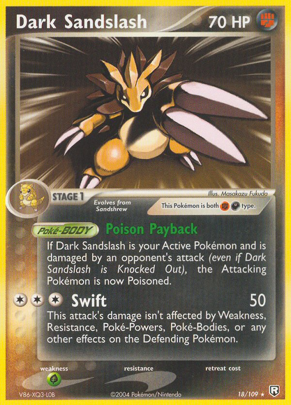 Dark Sandslash (18/109) [EX: Team Rocket Returns] | Good Games Cannington