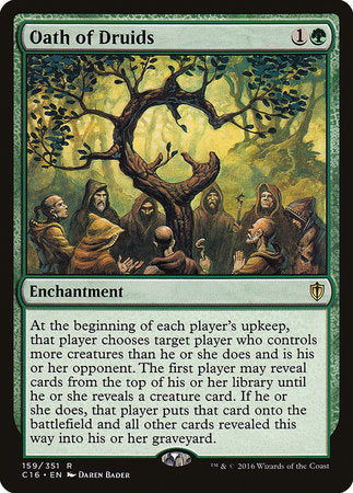 Oath of Druids [Commander 2016] | Good Games Cannington