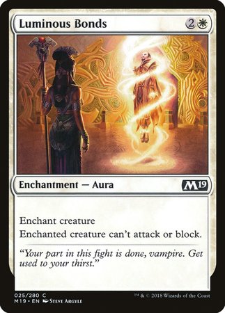 Luminous Bonds [Core Set 2019] | Good Games Cannington