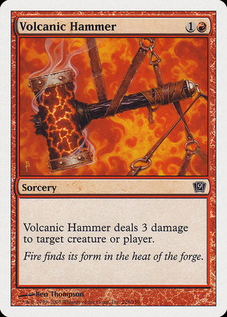 Volcanic Hammer [Ninth Edition] | Good Games Cannington