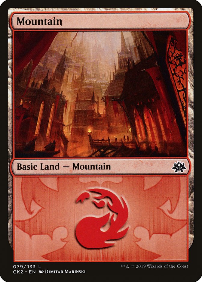 Mountain (79) [Ravnica Allegiance Guild Kit] | Good Games Cannington