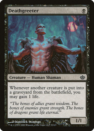 Deathgreeter [Duel Decks: Garruk vs. Liliana] | Good Games Cannington