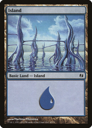 Island (43) [Duel Decks: Venser vs. Koth] | Good Games Cannington