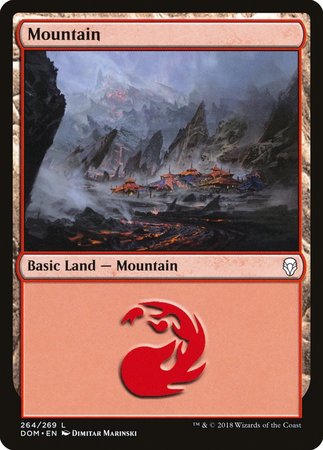 Mountain (264) [Dominaria] | Good Games Cannington