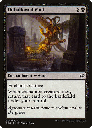 Unhallowed Pact [Duel Decks: Nissa vs. Ob Nixilis] | Good Games Cannington