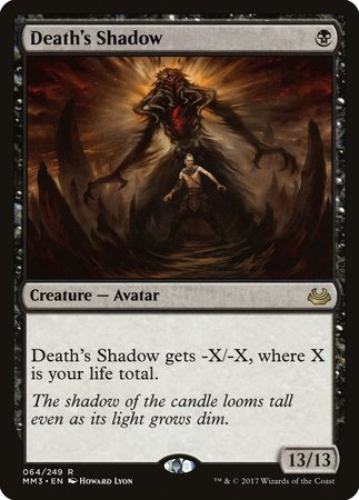 Death's Shadow [Modern Masters 2017] | Good Games Cannington