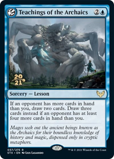 Teachings of the Archaics [Strixhaven: School of Mages Prerelease Promos] | Good Games Cannington