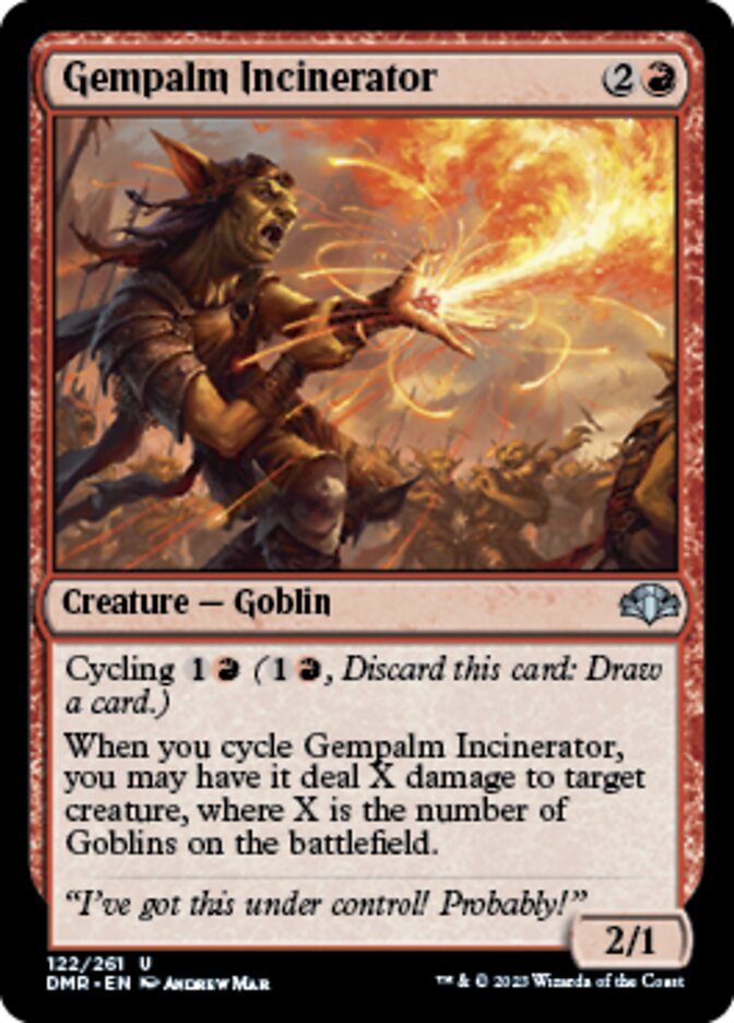 Gempalm Incinerator [Dominaria Remastered] | Good Games Cannington