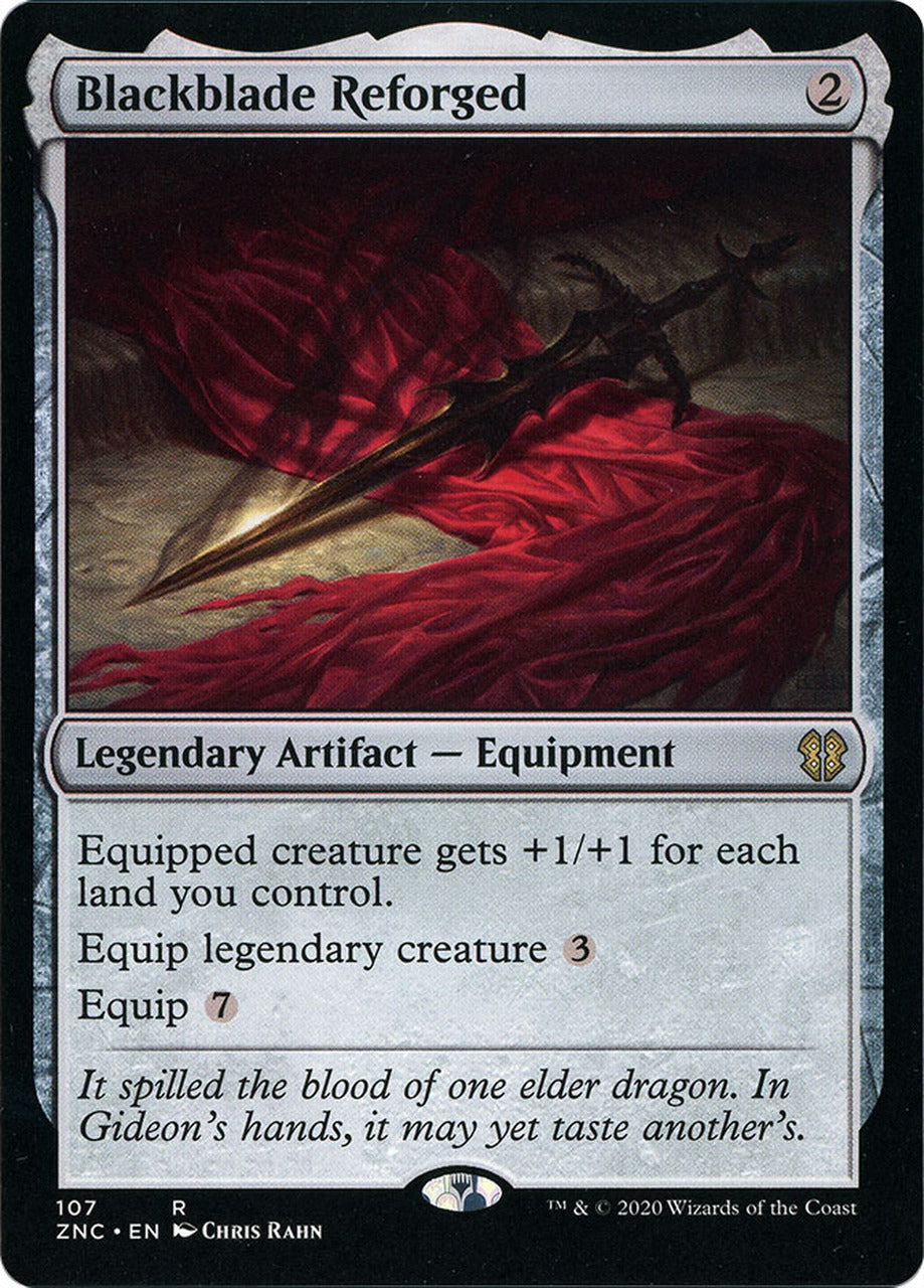 Blackblade Reforged [Zendikar Rising Commander] | Good Games Cannington