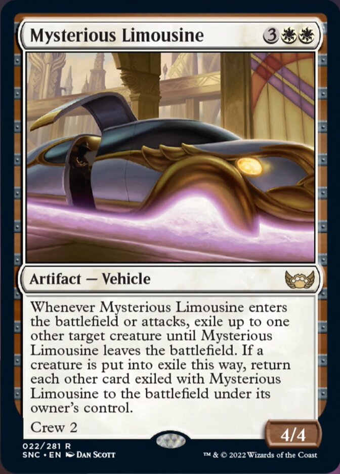 Mysterious Limousine [Streets of New Capenna] | Good Games Cannington