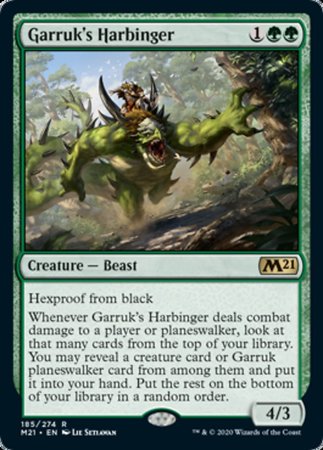 Garruk's Harbinger [Core Set 2021] | Good Games Cannington