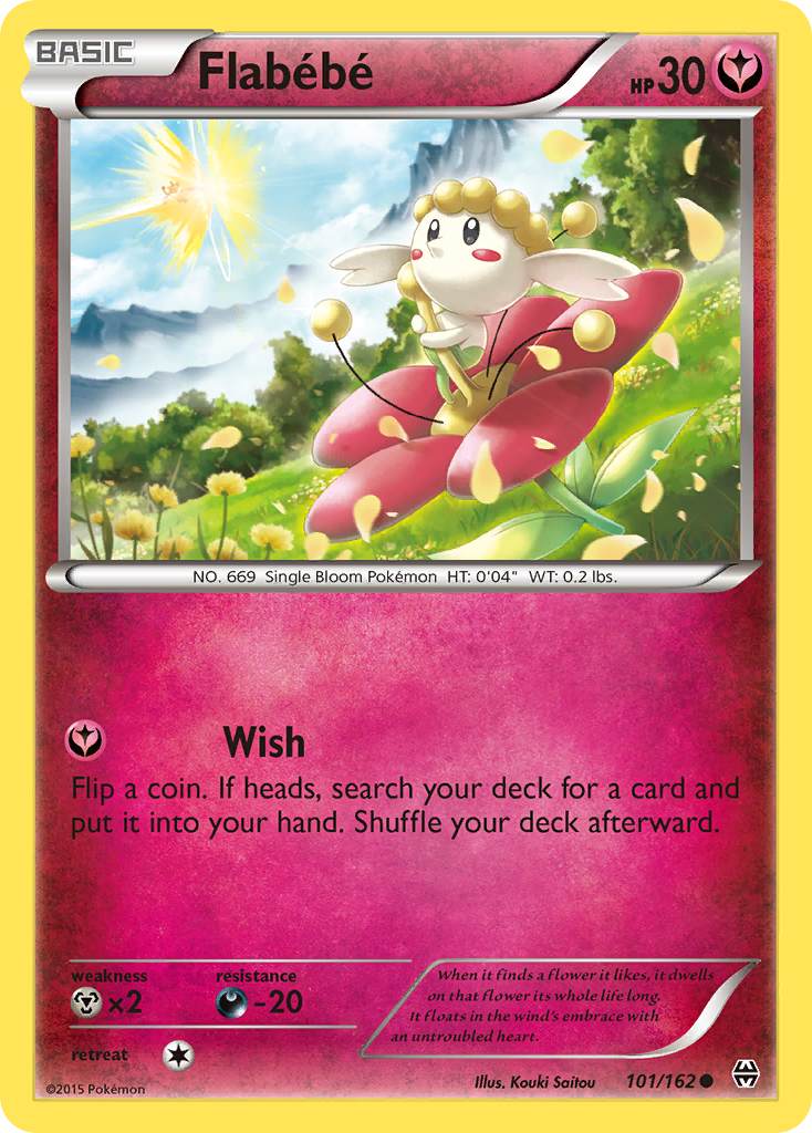 Flabebe (101/162) [XY: BREAKthrough] | Good Games Cannington