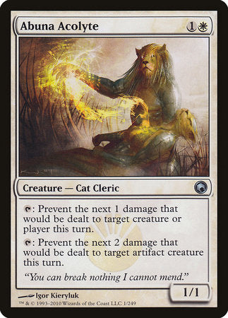 Abuna Acolyte [Scars of Mirrodin] | Good Games Cannington