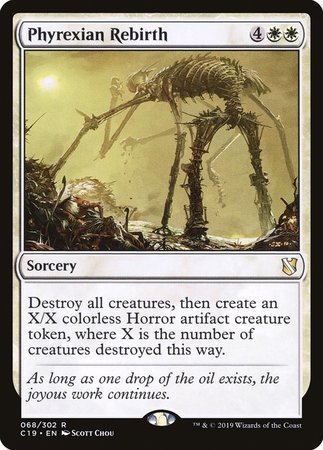 Phyrexian Rebirth [Commander 2019] | Good Games Cannington