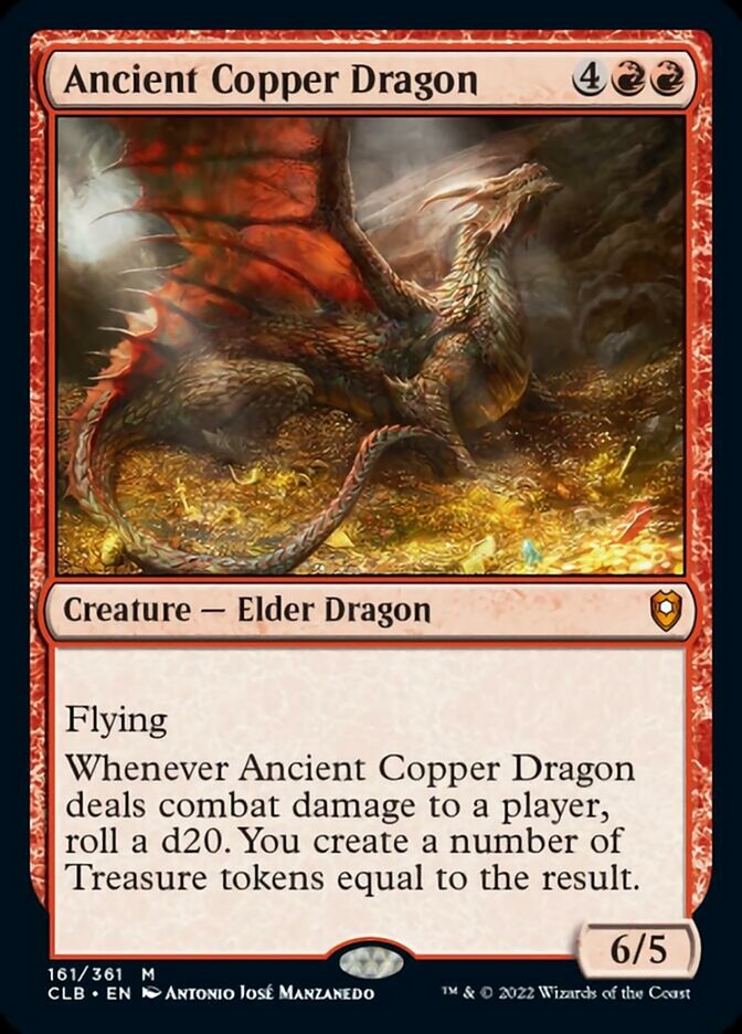 Ancient Copper Dragon [Commander Legends: Battle for Baldur's Gate] | Good Games Cannington