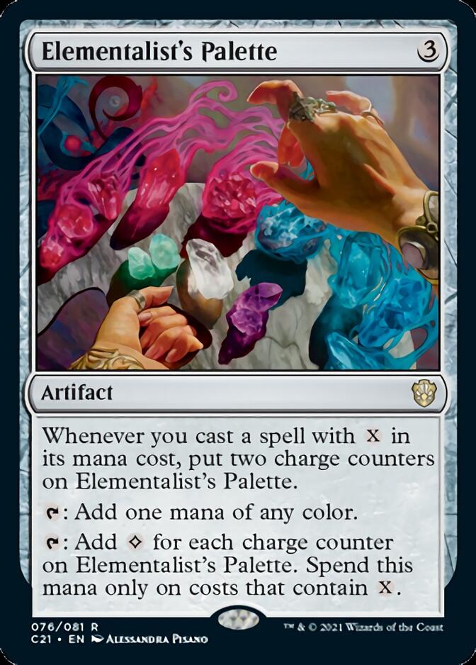 Elementalist's Palette [Commander 2021] | Good Games Cannington